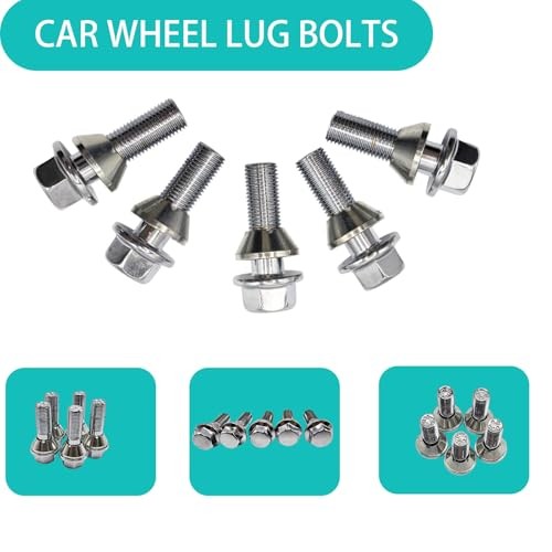 31423735 M14x1.5 Wheel Lug Bolts Nuts Hub for Volvo S60 2011-2018 for Volvo