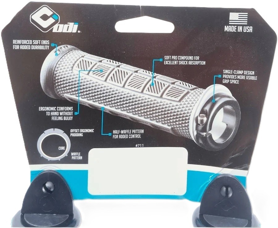 ODI ELITE PRO V2.1 Lock-On Grips (YETI Turquoise) – New Old Stock