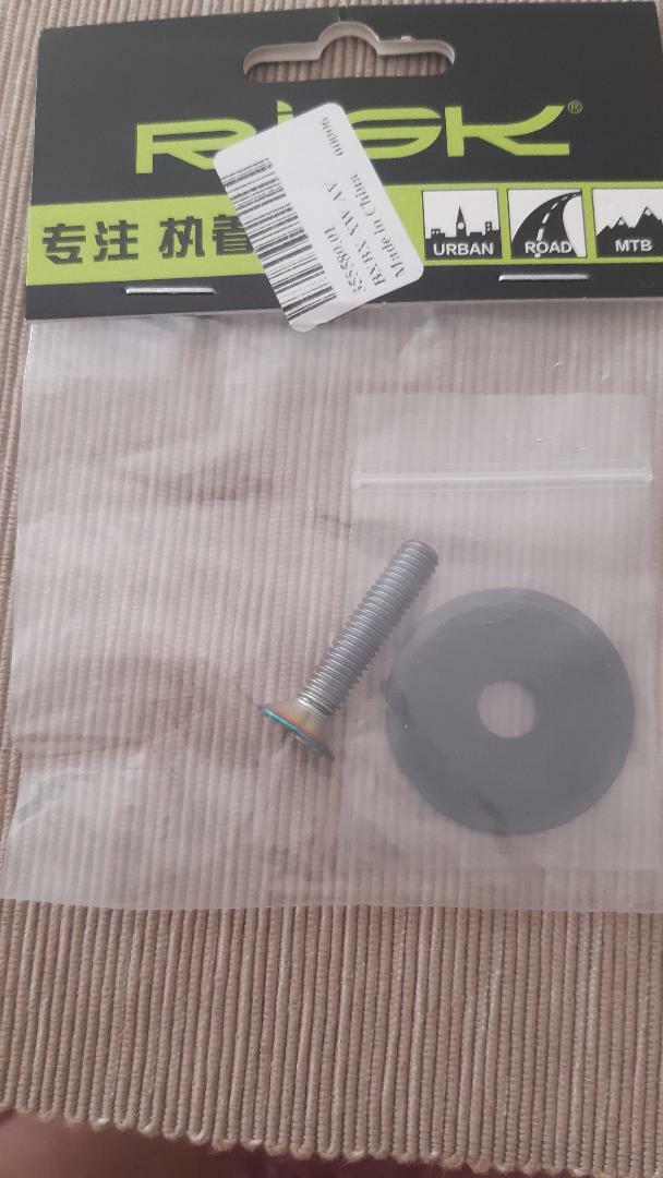 Bicycle Headset Stem Top Cap carbon 28.6mm, new USA stock