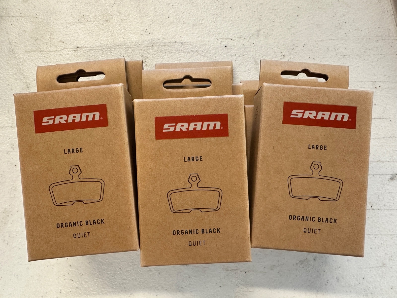 SRAM MTB Disc Brake Pads, Organic, Large