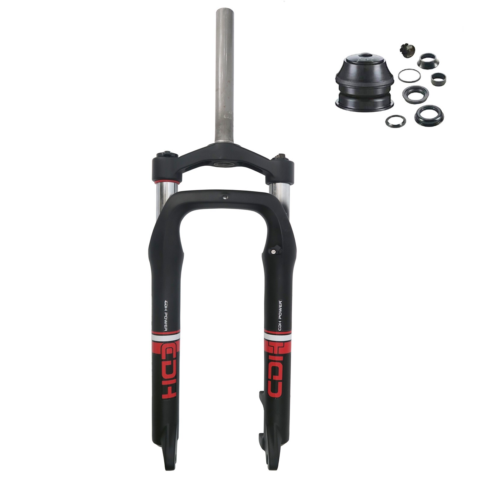 26” *4.0″ Bike Fat tire Suspension Fork & Headset, Rebound Beach Snow Bike Fork