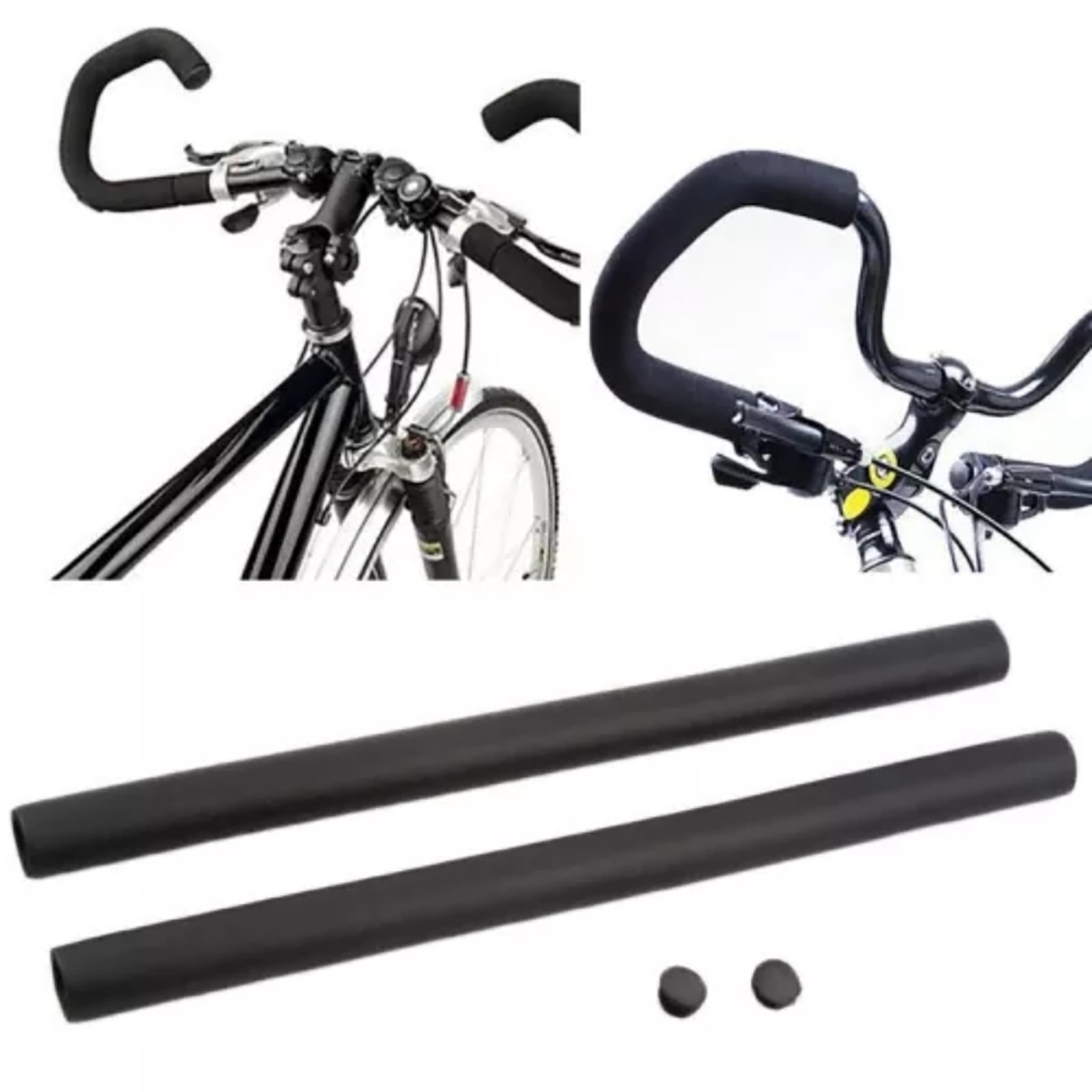 2Pcs Multifunction Bicycle Handlebar Grip Cover Mountain Bike Accessories