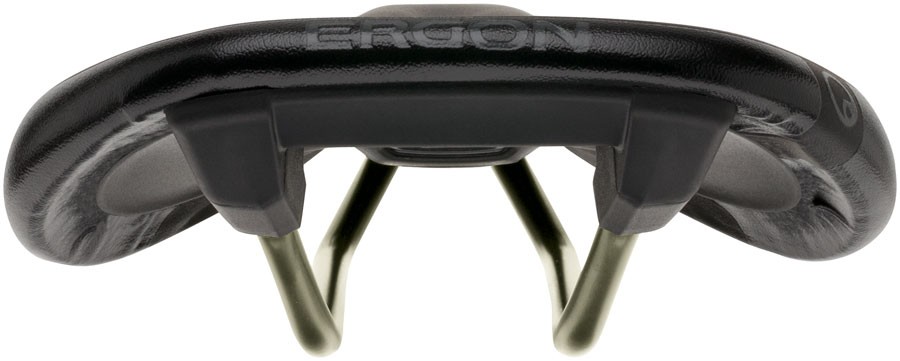 Ergon SM Pro Saddle Titanium Stealth Men’s Medium Large Synthetic Cut Out