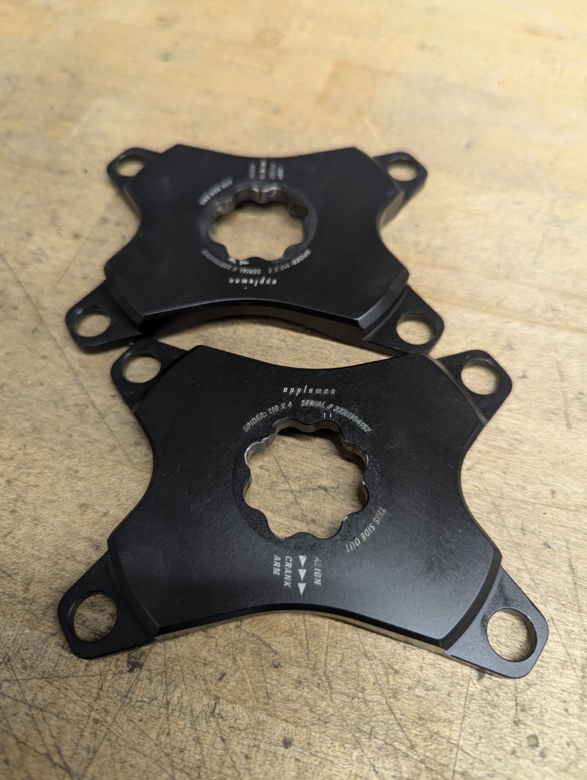 Appleman Bicycles – Shimano road spider – 4×110