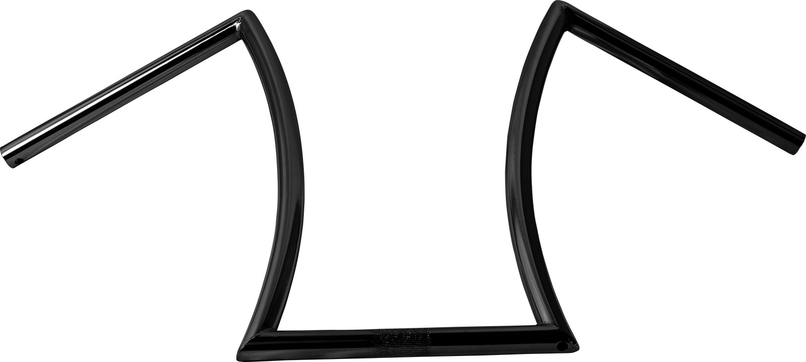 U-Type Steel Bicycle Handlebar For Chopper Cruiser bike 22.2mm Chrome/Black