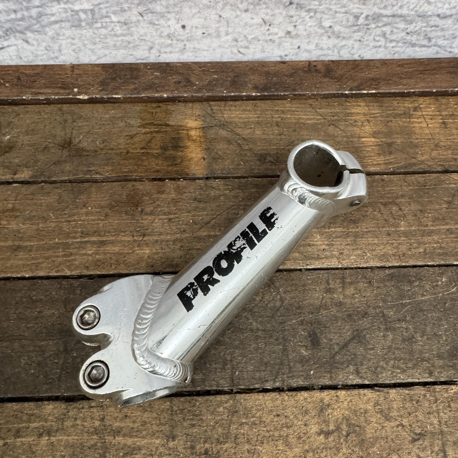 Vintage Profile 1in Threadless Bike Stem Riser 25.4 Clamp Alloy MTB Gravel