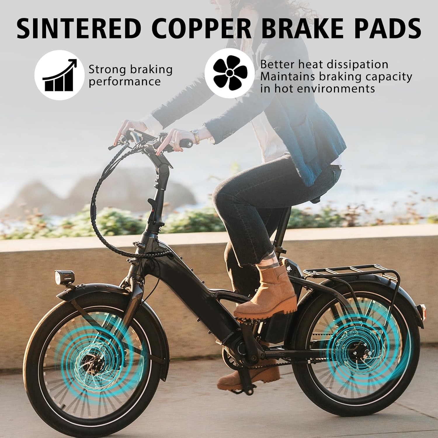 Universal Brake Pads for Lectric XP Trike & E-Bike – Strong, Durable & Reliable