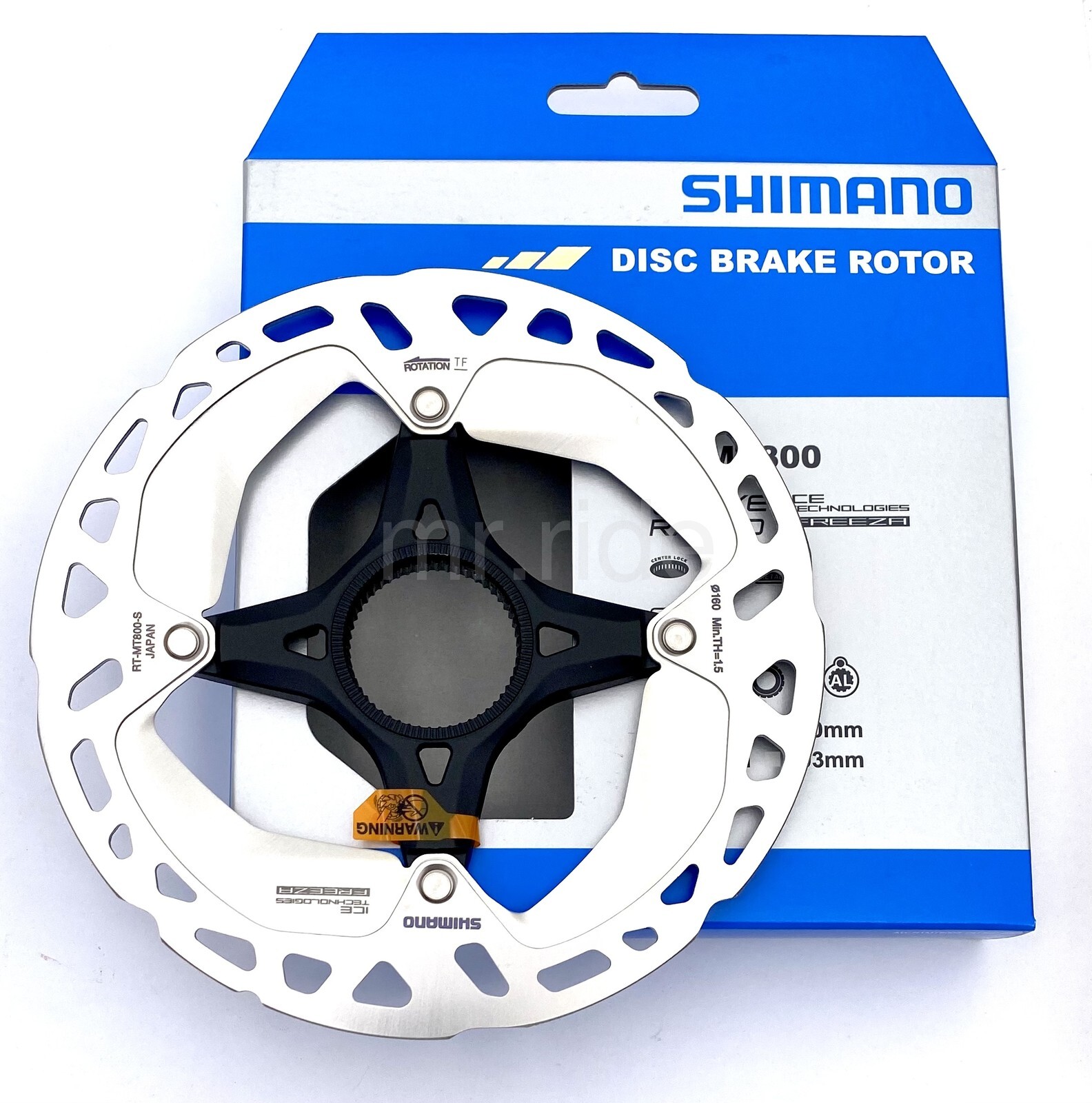 Shimano XT Bike Disc Brake Rotor RT-MT800 140/160/180/203mm Center Lock,ICE Tech