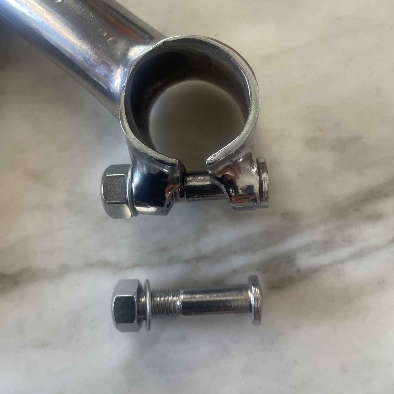 Vintage NOS TITAN LUXE Handelbar Stem Bolt • Heavy Chrome Plate. (NJ)