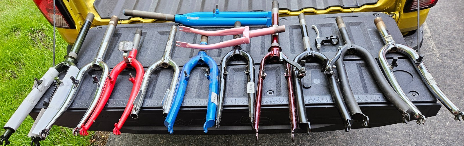“Take Off” Misc. Bicycle Bike Fork Lot of 12 Assorted
