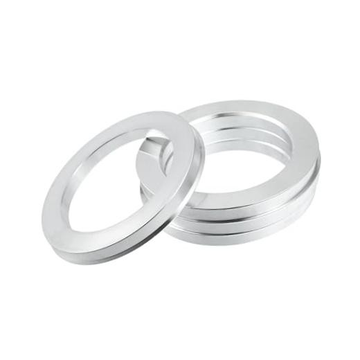 4pcs OD 106mm to ID 77.8mm Aluminium Alloy Car Hub Centric Rings Wheel Bore