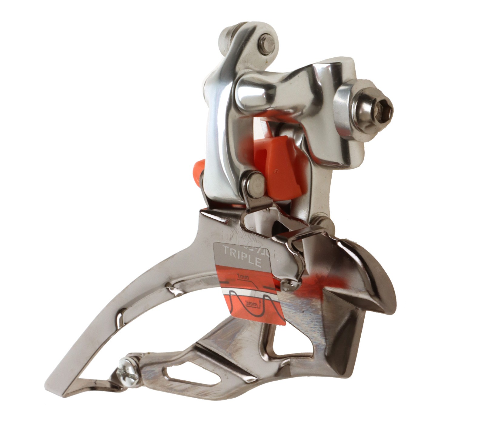 Shimano Dura-Ace FD-7703 Front Derailleur 3x9s Braze-On Silver NOS