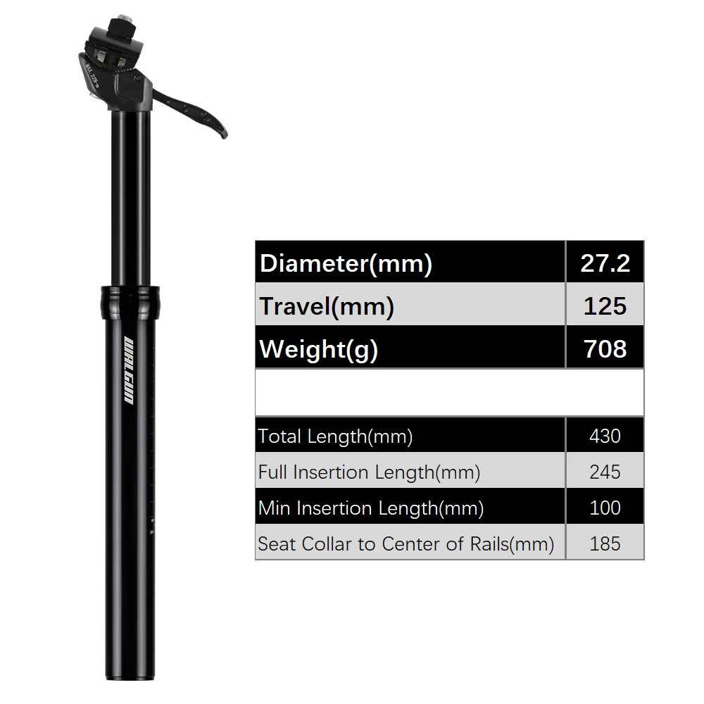 25A Bicycle Seat Post Dropper for Mtb 27.2/30.9/31.6Mm Bike Suspension Seatpost