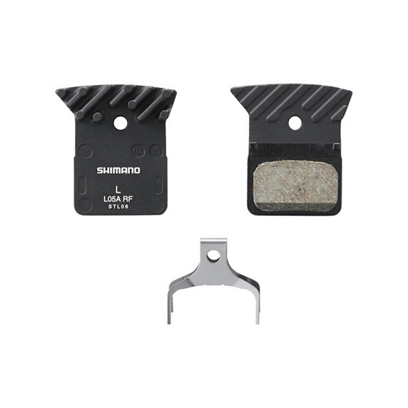 BIKE BRAKE PADS RESIN L05A INCL SPRING/SPLIT PIN 1 PAIR SHIMANO