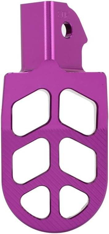 Dirt Bike Pegs,Motorcycle Foot Pegs MX Foot Pedals Rests CNC for Light purple