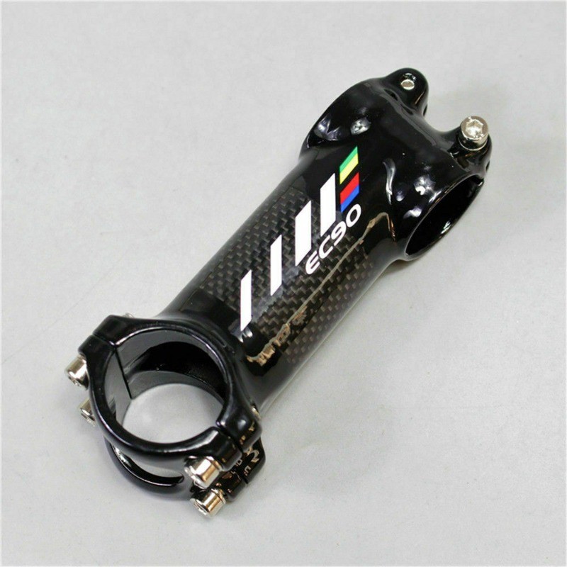 Aluminum+Carbon Fiber Bicycle Stem 6° 31.8mm MTB Road Bike Stem 60-110mm USA