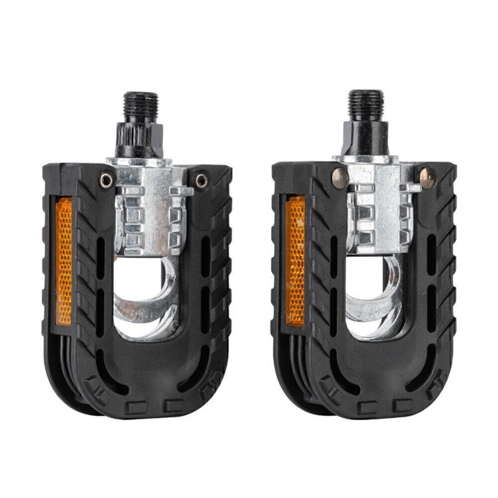 PROMEND Bicycle Folding Pedals MTB Road Bike Plastic Aluminum Alloy Pedal