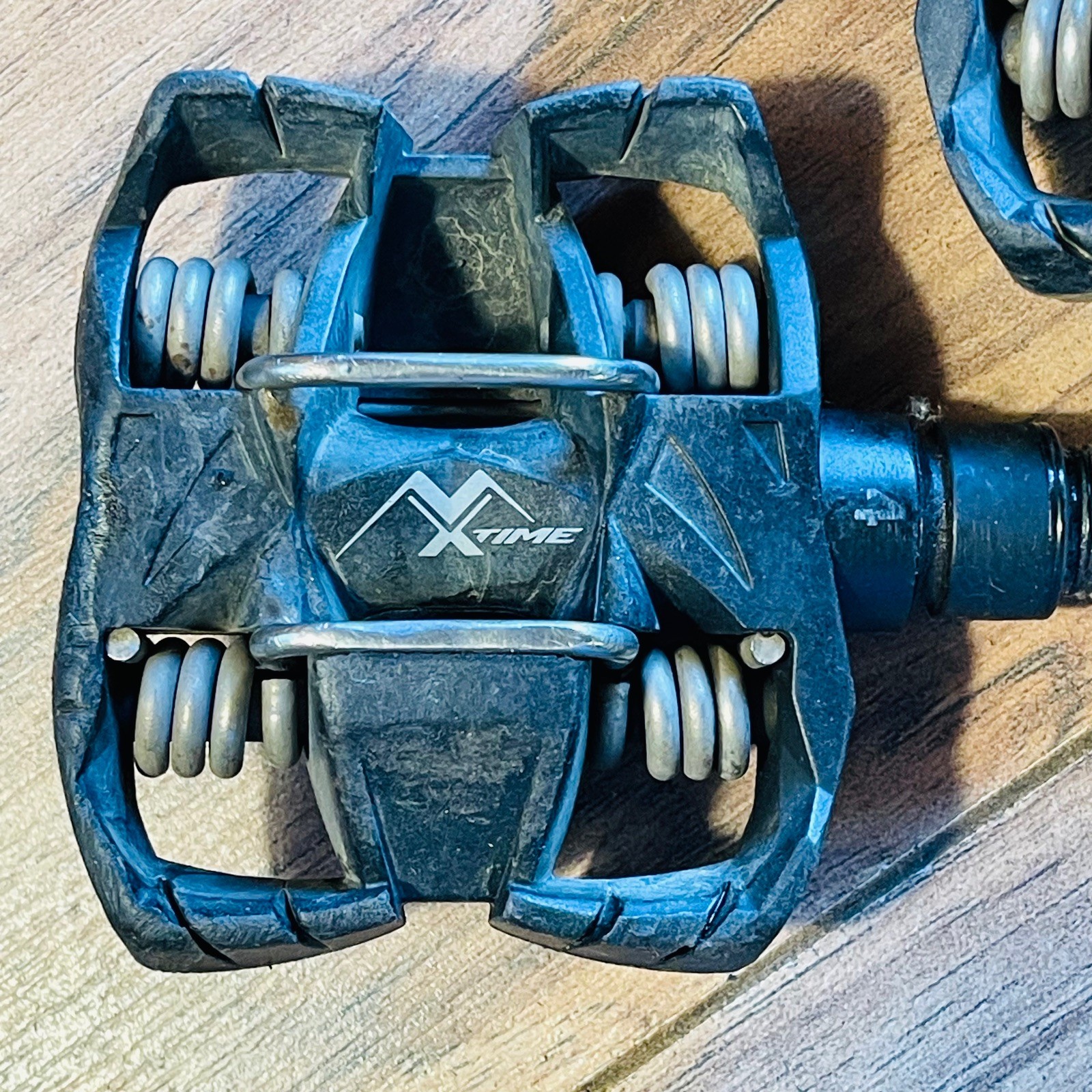 Time ATAC MX 4 Platform Clipless Pedals Black No Cleats  
