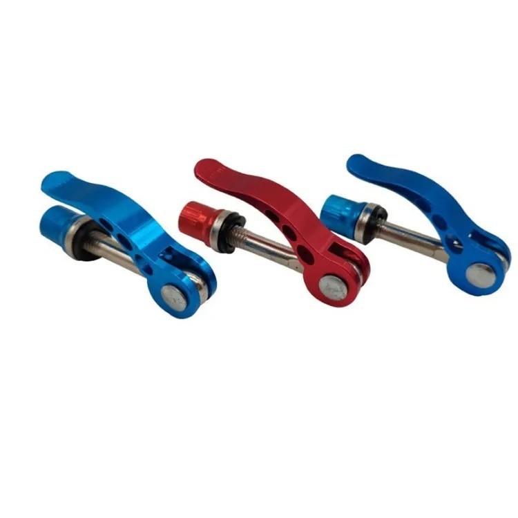 Aluminium Bike Seatpost Clamp Quick Release Mtb Seat Tube Bicycle Part