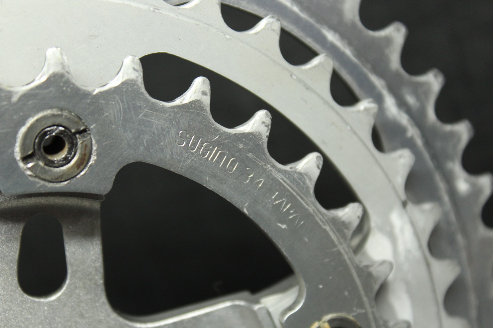 Vintage SUGINO Mighty Tour 3 speed Road bike Triple crankset 170mm 50-42-34T
