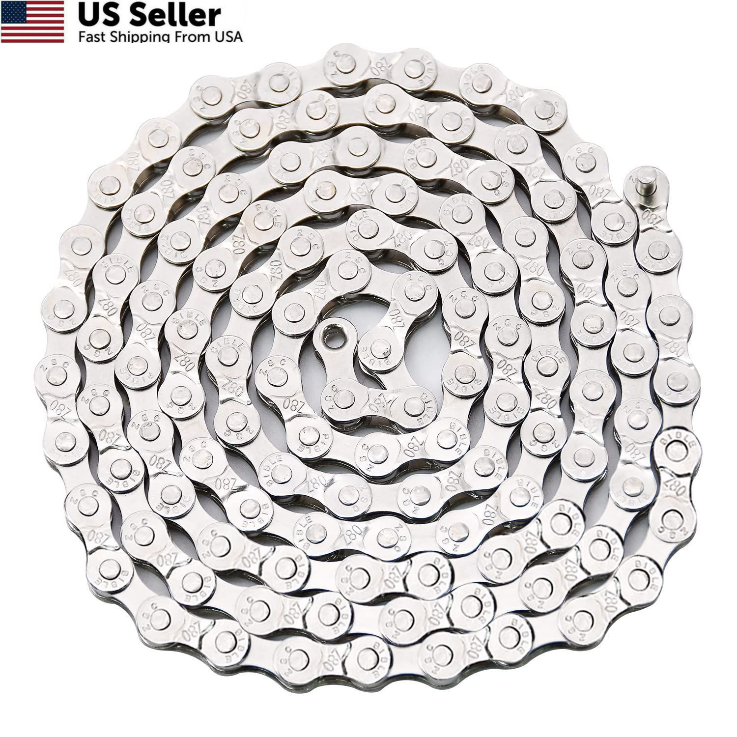 6/7/8 Speed Bike Chain, Chain for Speed, 1 Set