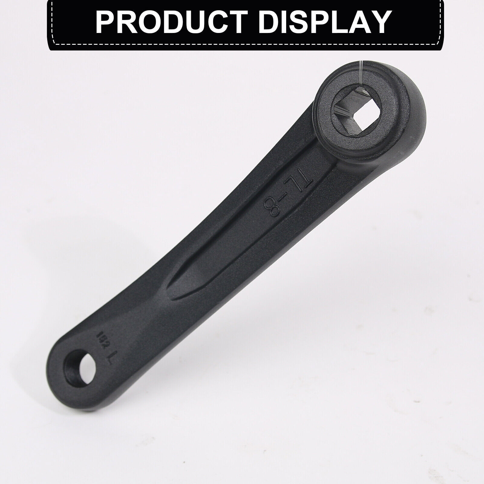 Bicycle Crankset 152/170/175mm Crank Arm Taper Square/Diamond/Spline Aluminum US