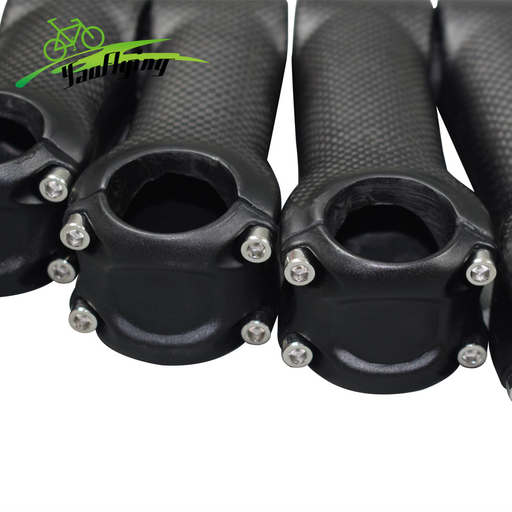 31.8 Carbon Handlebar Stem 1-1/8″ 3K for Road MTB Bike Bicycle 80-130mm Bar Stem