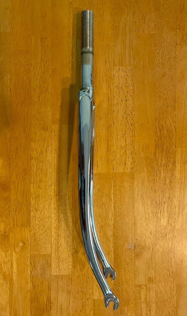 Tange 1″ inch Threaded Fork Heart Lug Vintage 700c Chrome