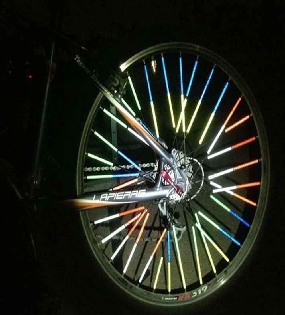12 PACK OF SPOKE REFLECTORS 2.75″ LONG SAFETY STRIPS FOR Cycling Bikes Bicycles