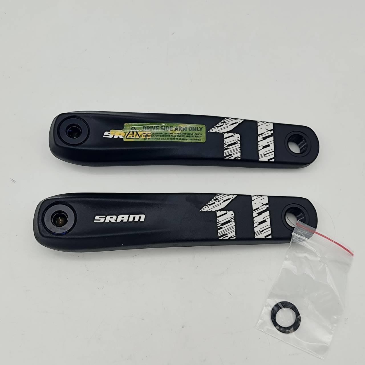 SRAM X1 1000 E-Bike E-MTB Crankset 165mm ISIS Crank Arm Set Bosch Brose YAMAHA