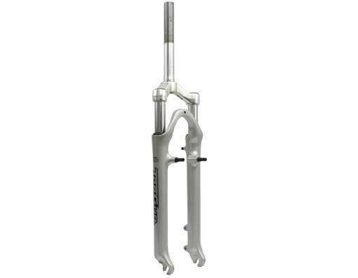 NEW! ABSOLUTE GENUINE ALLOY 26″ SUSPENSION FORK 1 INCH THREADED IN SILVER.