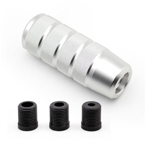 Silver 95mm/3.74″ Aluminum Shifter Knob – Aluminum Gear Shift
