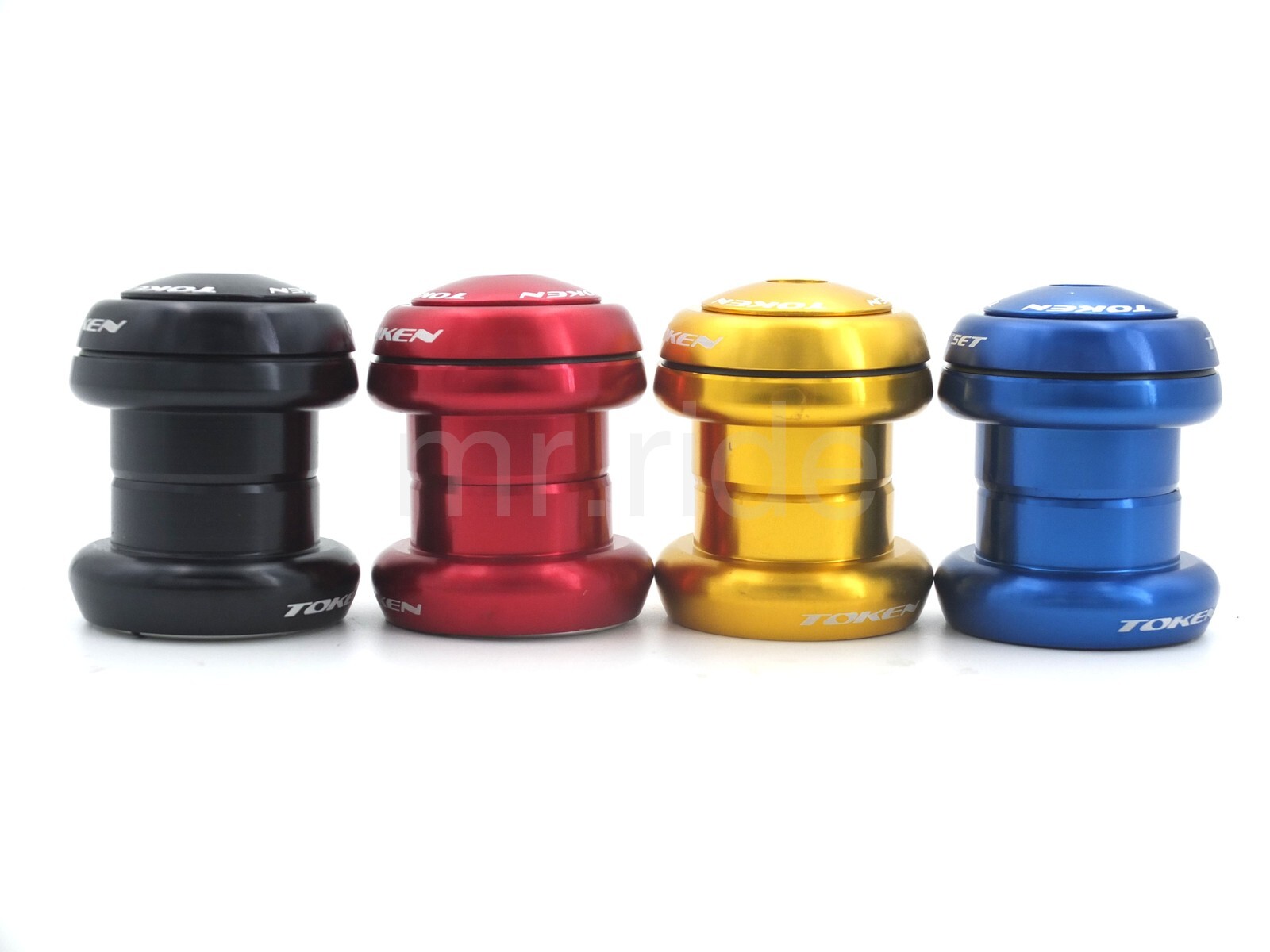 New TOKEN TK060 Heggset 1-1/8″ Threadless/Integrated Headset Black/Red/Blue/Gold