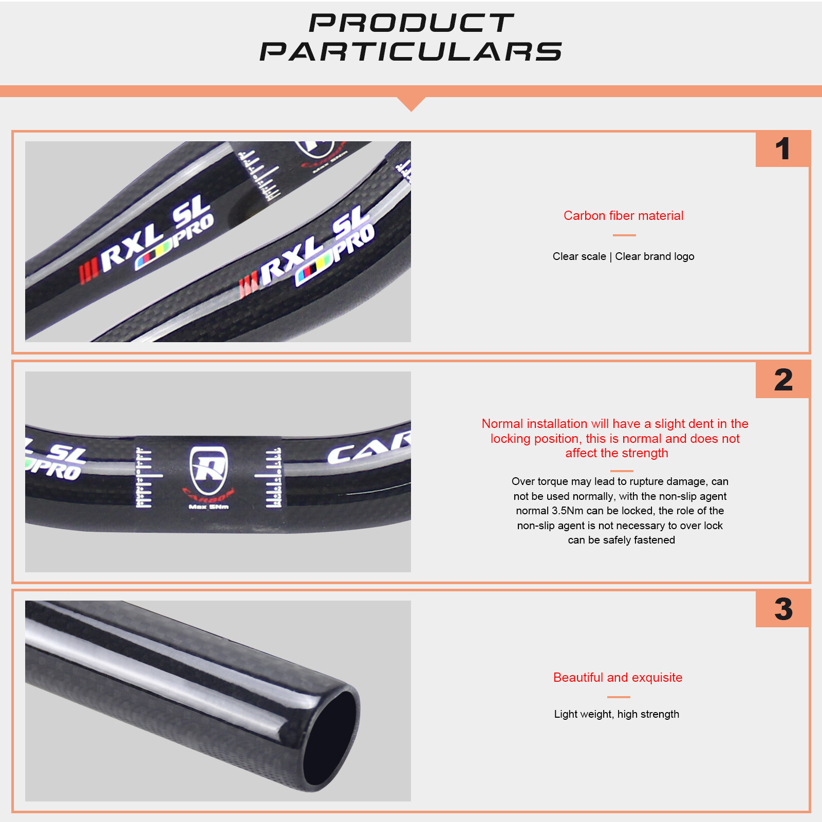 31.8 MTB Mountain Bike Handlebar Carbon Downhill Cycling Flat Riser Bar Handle