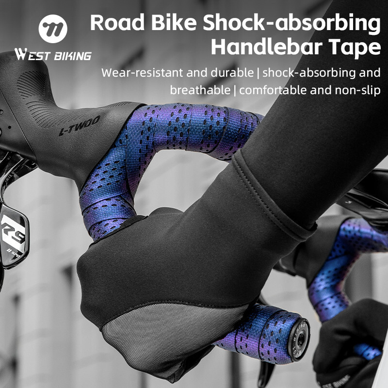 2 pcs Bike Handlebar Tapes Bicycle Wrap Bar Grips EVA Tape Road Bike Cycling