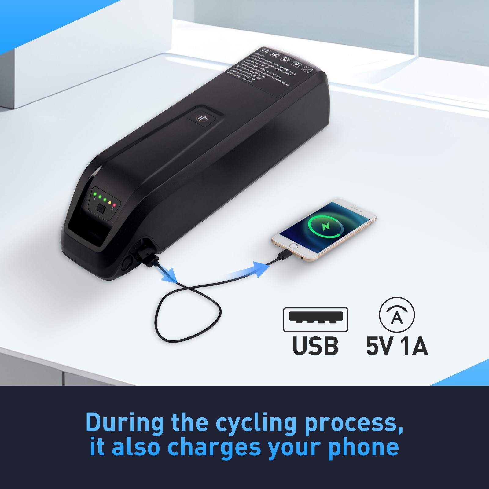 36V eBike Battery 20AH/15AH/10AH Lithium Battery For Electric Bike 0-1200W Motor