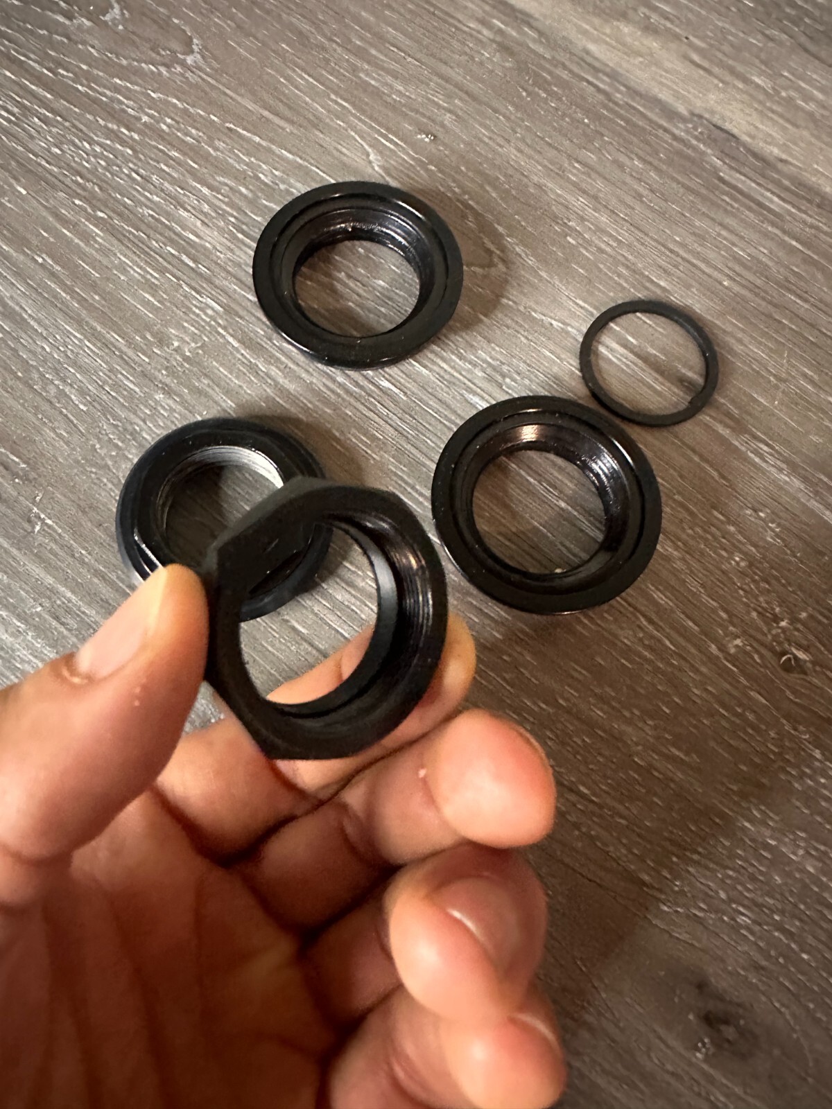 OEM 1 1/8″ Threaded Semi Integrated Bicycle Headset Steel No Crown Race 44mm