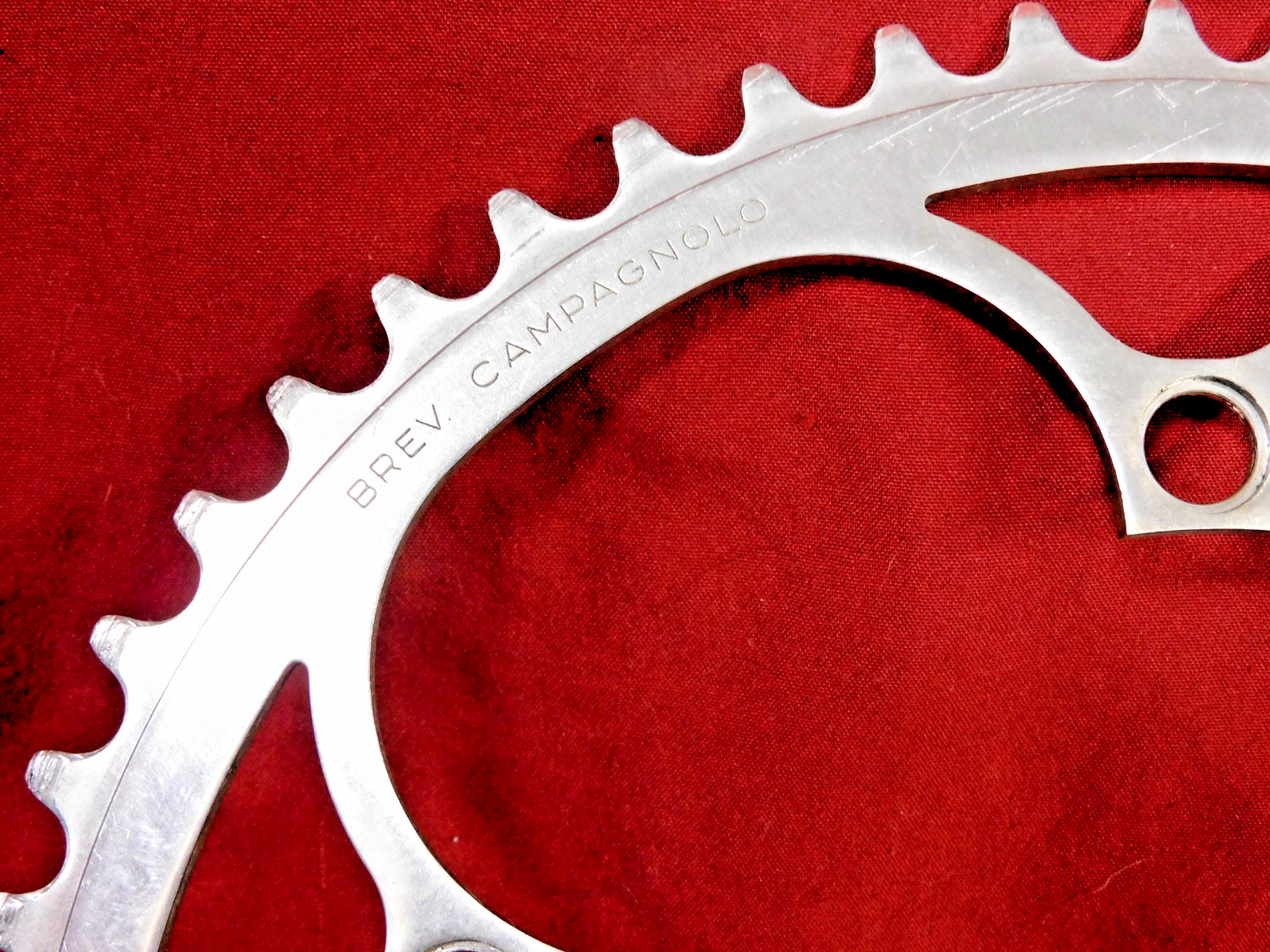 Vintage Campagnolo Record 9 / 10 Speed Chainring 53 Tooth x 135 mm BCD