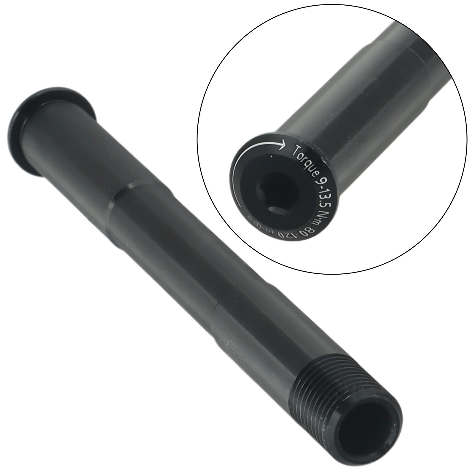 Bike Bicycle Front/Rear Thru Axle Bicycle Skewer 12/15mm 122-181L P1.0/1.5/1.75