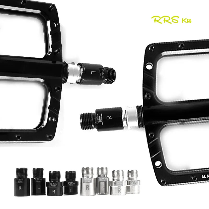 Stainless Steel Material Bike Pedal Axle Extenders Bicycle Pedal Extension Bolts