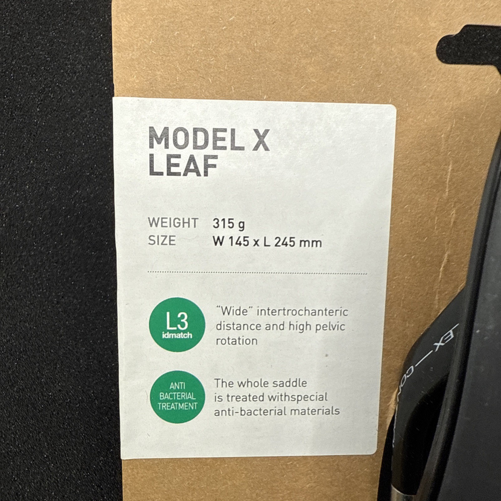 Selle Italia Model X Leaf Greentech L3 145mm Width Cycling Saddle Seat (9419-41)
