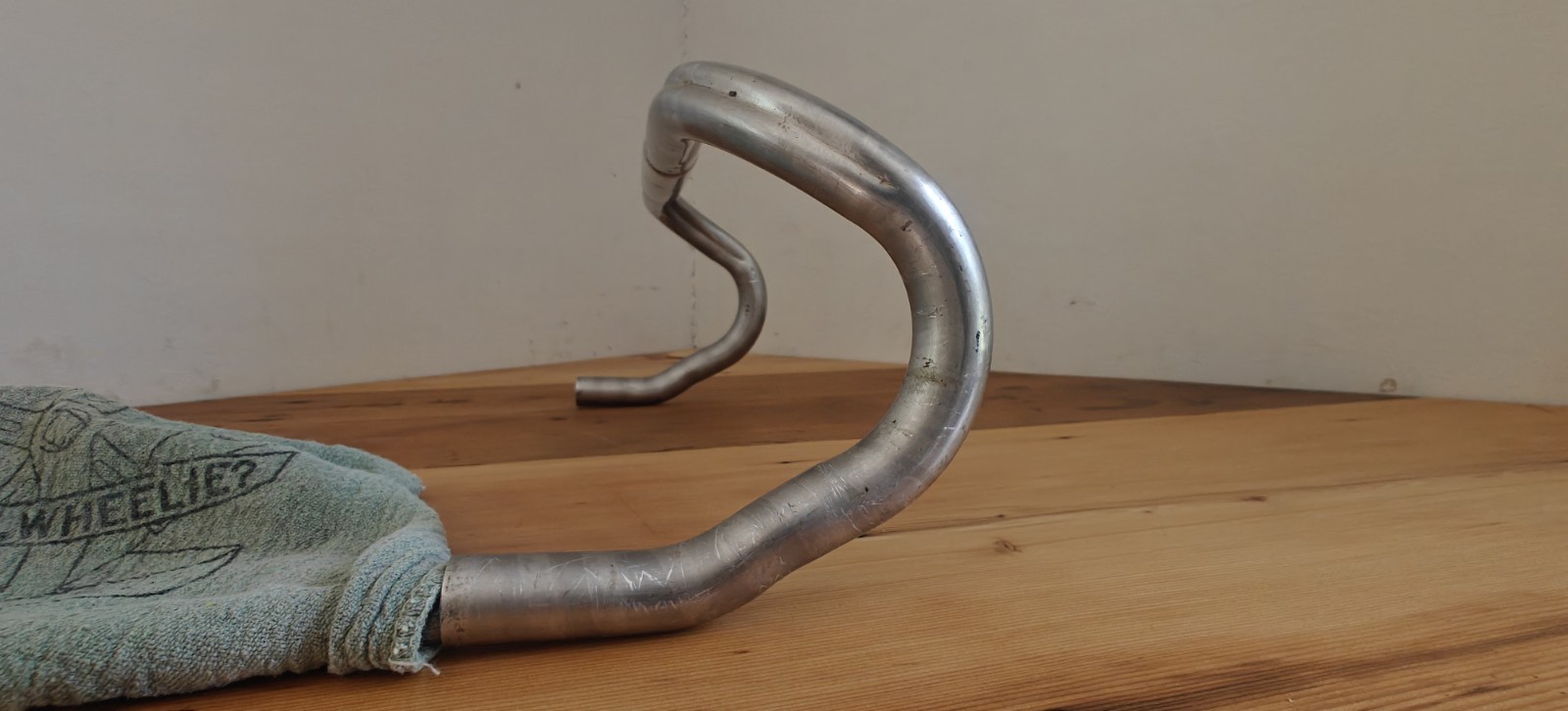 3TTT Prima 220 Anatomic Bend Road Handlebar Gray 26.0mm 42cm Alutan / 3T