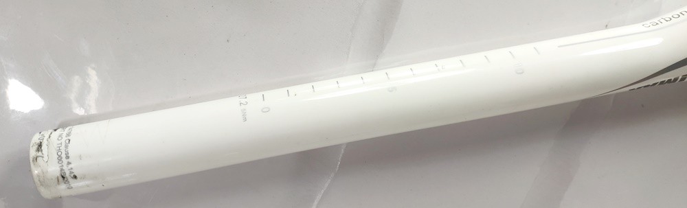 27.2 350mm 188g Climax carbon SeatPost SB25 White