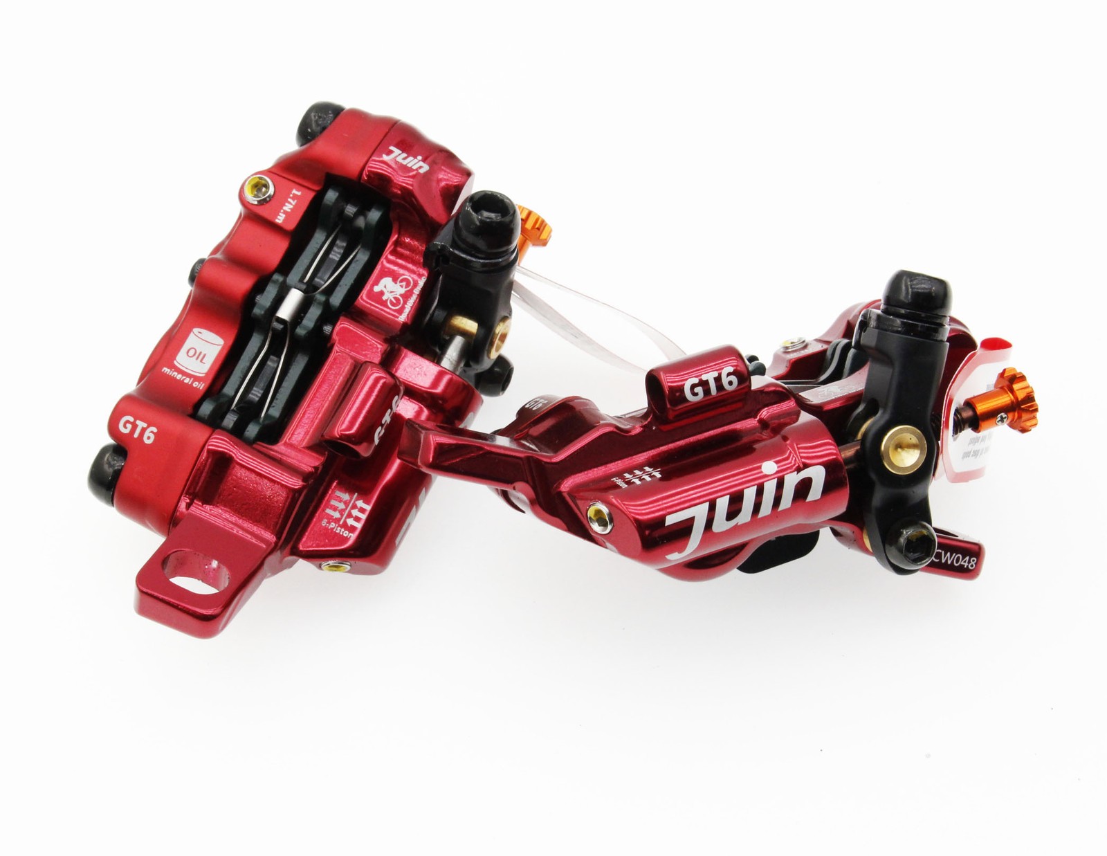TRP Spyre Cycle Flat-Mount Disc Brake Calipers w/Tektro CenterLock 160mm Rotor