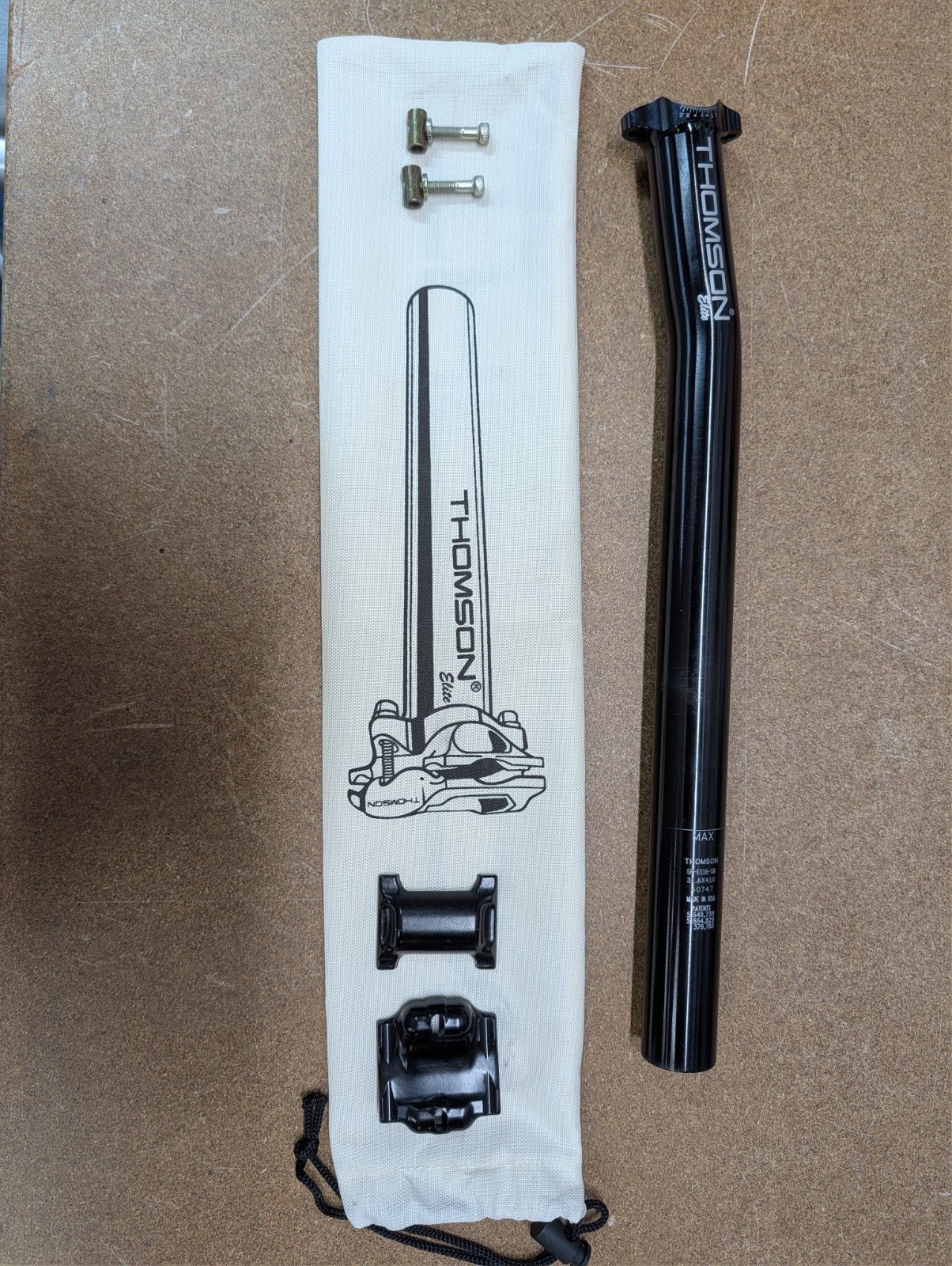 THOMSON Elite setback seatpost 31.6 x 410mm