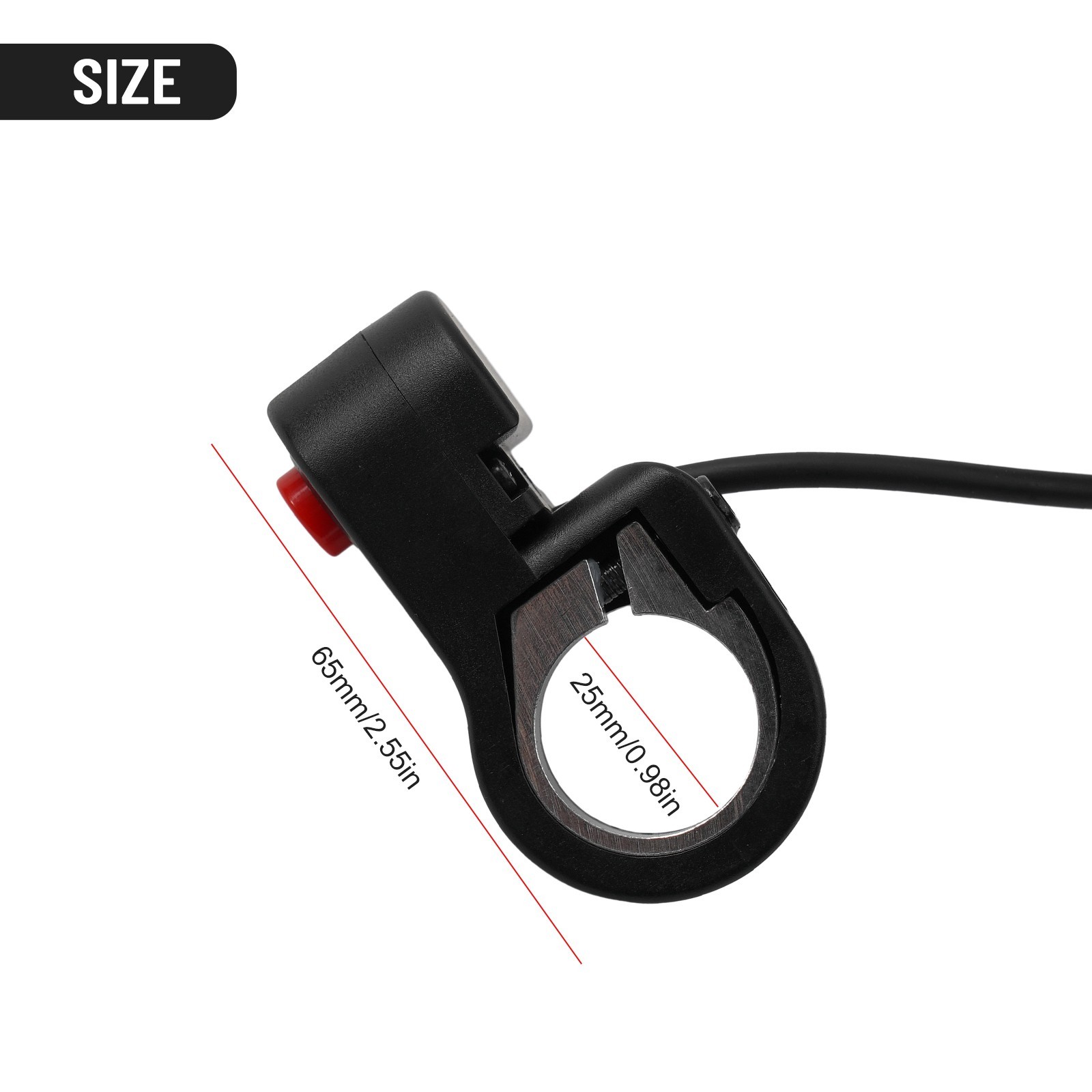 Kill Switch Button 1pcs 60cm ABS About 35g Black For BBS01B/BBS02B/BBSHD