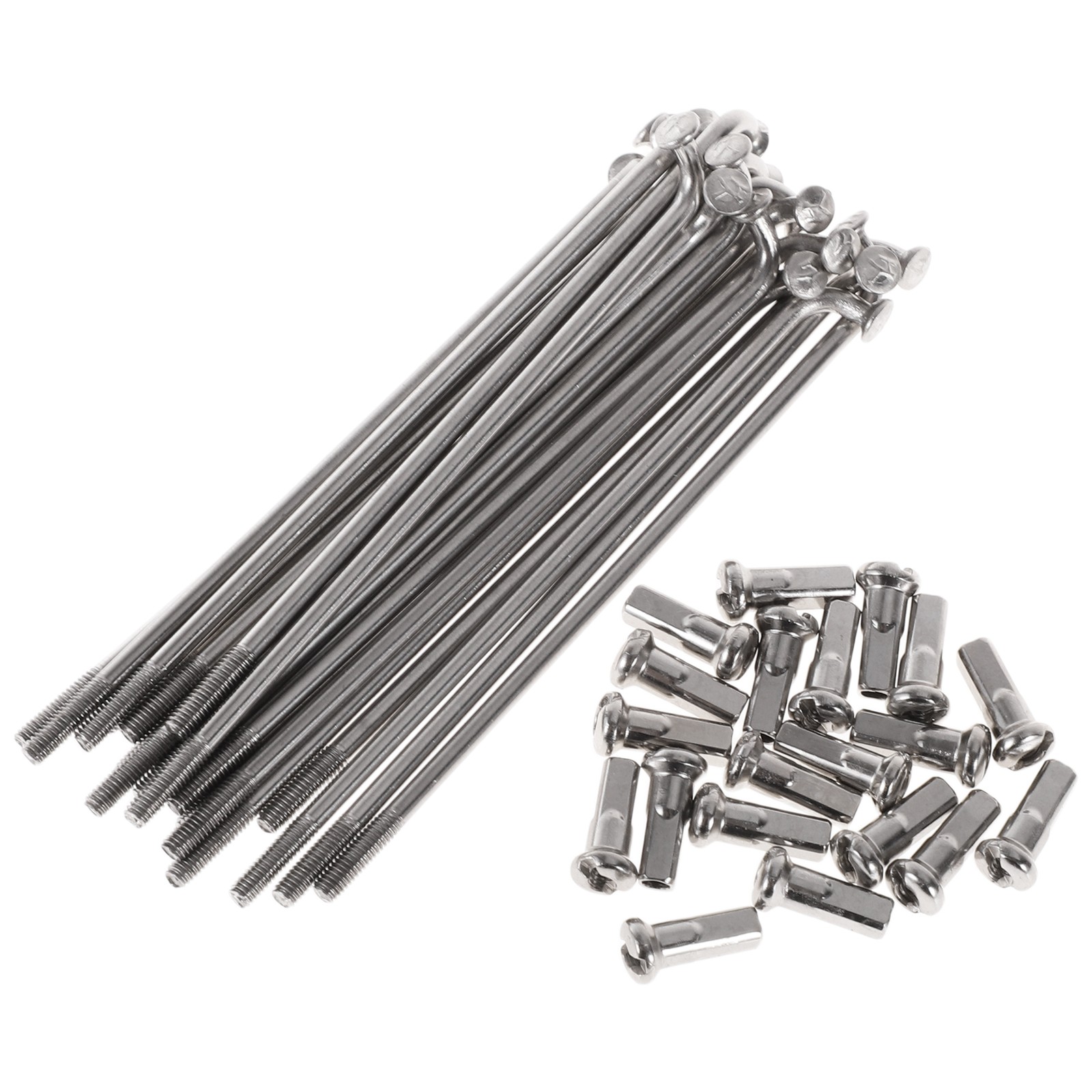 20 Pieces Bicycle Spokes 13G 78mm Bike Wheel Stainless Steel 304 Silver