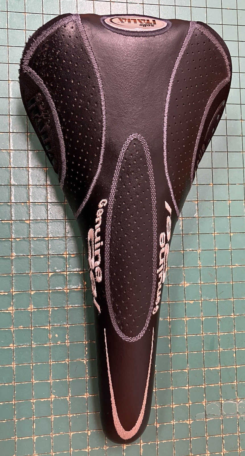 Selle Italia Genuine Gel Titanium Rails= Vintage Selle Italia FAST USA Shipping