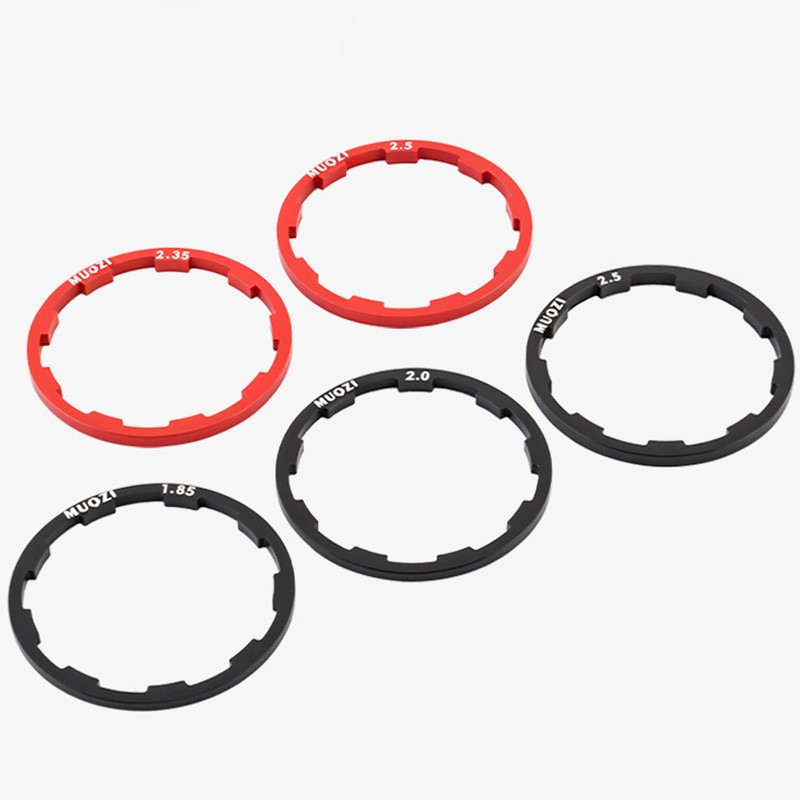 Bike Flywheel Cassette Spacers Sprocket Hub Washer Flywheel Gasket 1/1.5/2/2.5mm