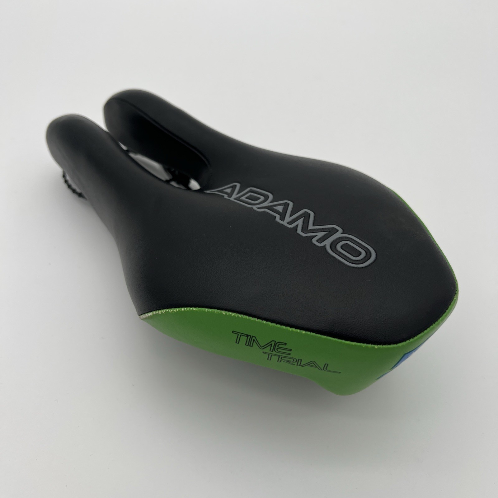ISM Adamo Time Trial Noseless Bicycle Saddle Black/Green